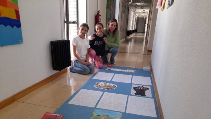 Reportaje Día del Libro y promoción de la lectura en el colegio Dominicas Aranda