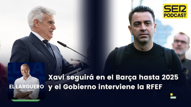 Xavi seguirá en el Barça hasta 2025 y el Gobierno interviene la RFEF