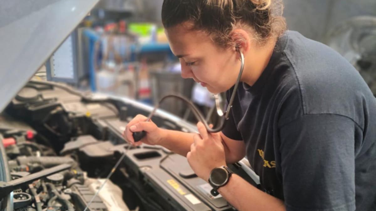 Mireia Tejado, mecánica por vocación