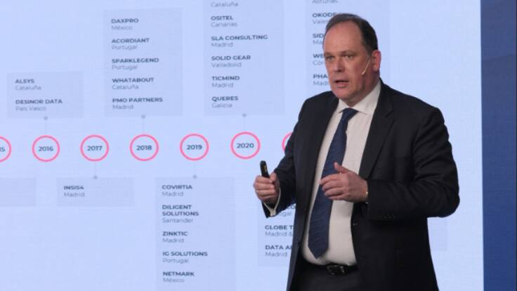 Pedro Martín, CEO de Izertis, en la SER