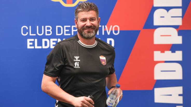 Fernando Estévez, Ent. del Eldense, antes de recibir al Leganés