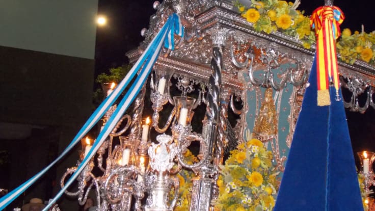 Las hermandades de La Línea y San Roque comienza su camino al Rocío