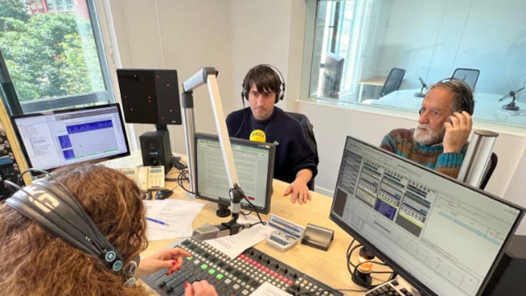 Ramón Barea y Diego Pérez presentan en Hoy por Hoy Cantabria 'La lucha por la vida'