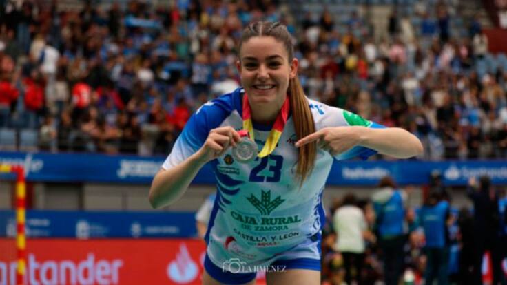 María Antón, de Aranda a ser subcampeona de la Copa de la Reina