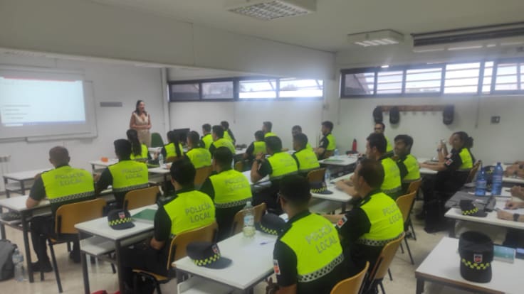 Ana Álvarez, directora de la Escuela de Seguridad Pública de Linares
