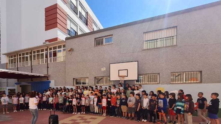 Gloria Clares, maestra del Colegio San Isidoro y Santa Florentina, en Hoy por hoy Cartagena(2024-06-20).