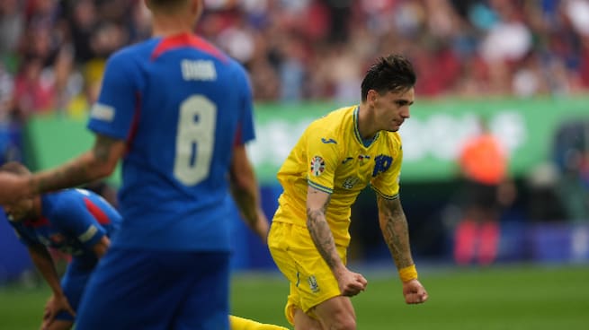 Eurocopa 2024 | Eslovaquia 1-1 Ucrania | Gol de Shaparenko