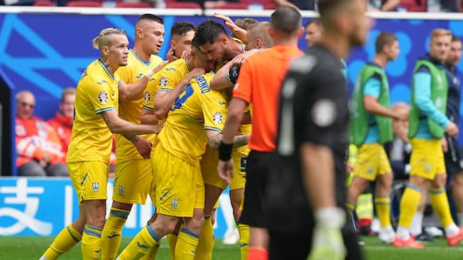 Eurocopa 2024 | Eslovaquia 1-2 Ucrania | Gol de Yaremchuk