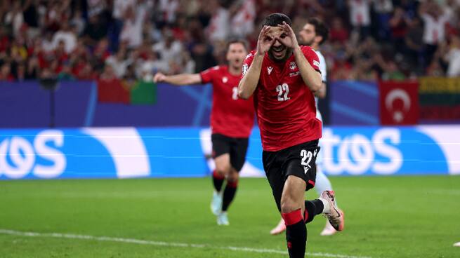 Eurocopa 2024 | Georgia 2-0 Portugal | Gol de Mikautadze