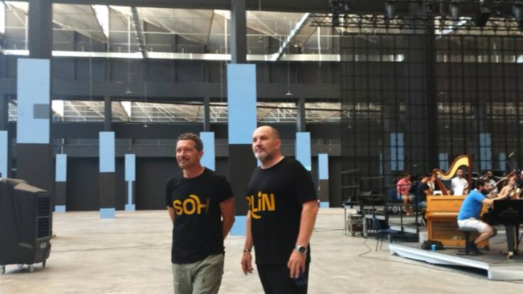 Antonio Banderas y Domingo Sánchez presentan el espacio Sohrlin