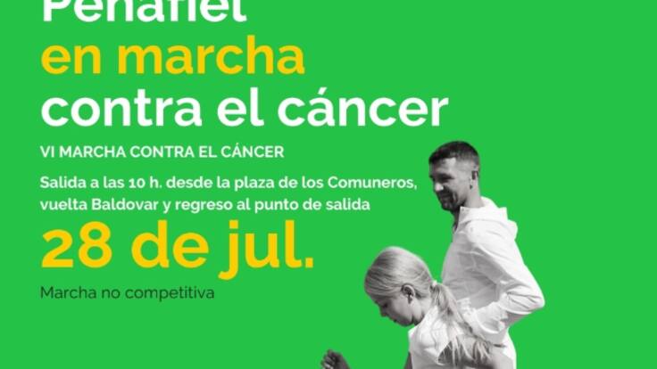 Peñafiel marcha un año más contra el cáncer