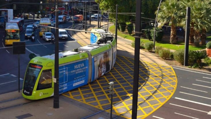 Declaraciones de Ballesta tras reunirse en Madrid para hablar de la ampliación del tranvía