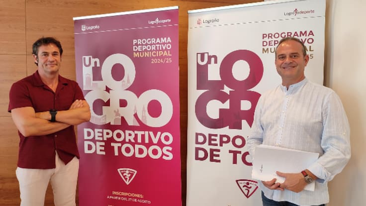 Francisco Iglesias, presidente de Logroño Deporte, sobre el objetivo del programa deportivo