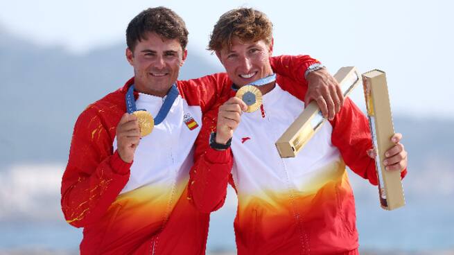 Diego Botín y Florian Trittel, oro en vela: "Es el sueño de un niño pequeño hecho realidad"