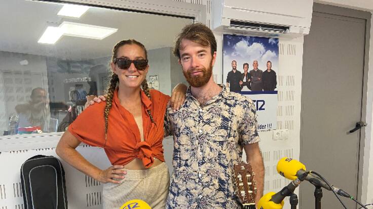 Rebecca & The Dudes presentan uno de sus primeros temas propios en Radio Ibiza