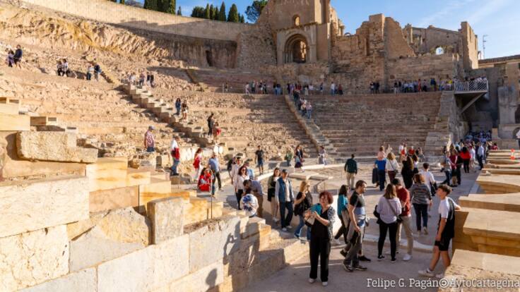 Entrevista a Elena Ruiz, directora del Museo del Teatro Romano de Cartagena