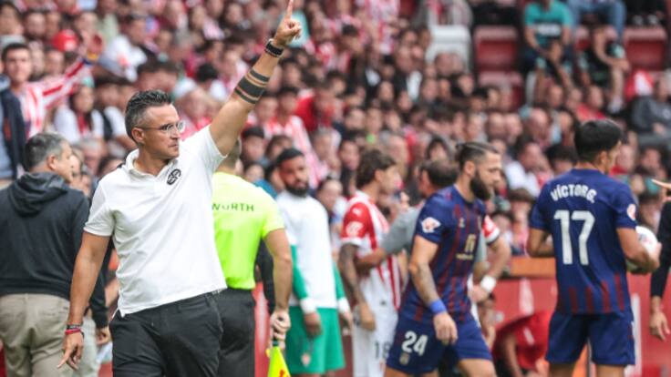 Dani Ponz, Ent. del Eldense, antes de recibir al F. C. Cartagena