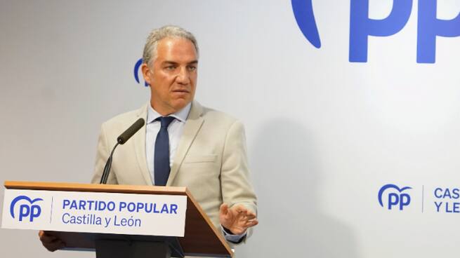 Declaraciones de Elías Bendodo, vicesecretario popular de Coordinación Autonómica y Local, en el Comité Ejecutivo Autonómico del PP de Castilla y León