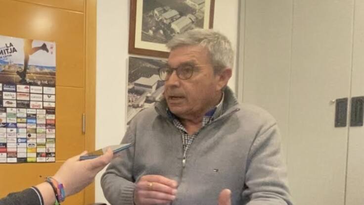 El concejal de deportes, Vicent Lluch, sobre los socios del CD Olímpic