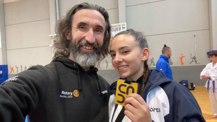 María Vidal sueña con que el poomsae entre en el programa olímpico y estar en Los Ángeles