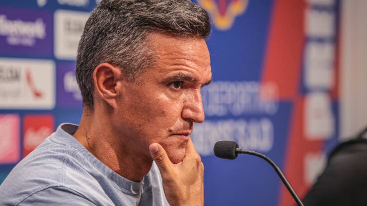 Dani Ponz, Ent. del Eldense, antes de recibir a la U. D. Almería