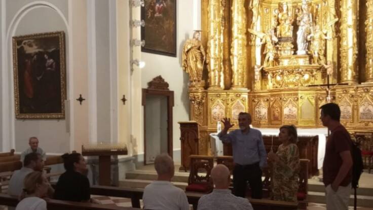 Conchita Puyalto, presidente de la asociación camino de Santiago