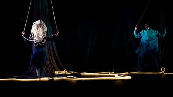 Javier Prieto presenta la función "Mar o de cómo sobrevivir a un tsunami" en Alcoy