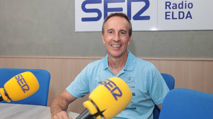 Pedro Ángel Navarro, Pdte. CEE Trail Club, ante la XIII Carrera y Marcha de Rabosa