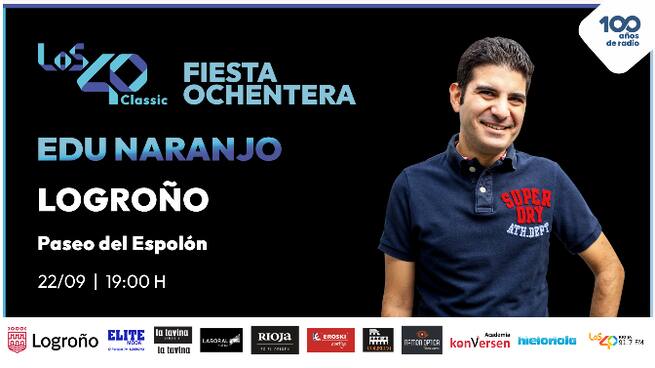 Entrevista con Edu Naranjo, dj de Los40 Classic (17/09/2024)
