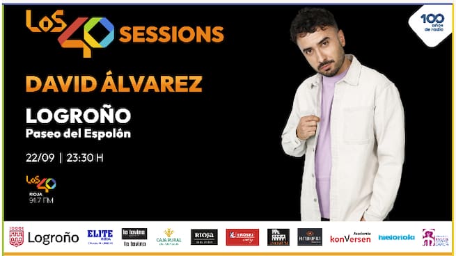 Entrevista con David Álvarez, dj de Los 40 Sessions San Mateo (19/09/2024)