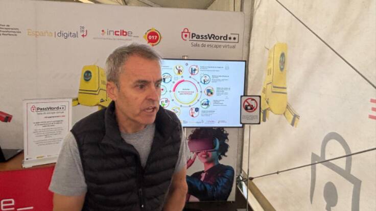 Carlos Sánchez, coordinador de la actividad del INCIBE