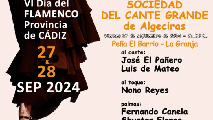 Cante Grande celebra el Día del Flamenco con José el Pañero y Luis de Mateo en la Peña el Barrio