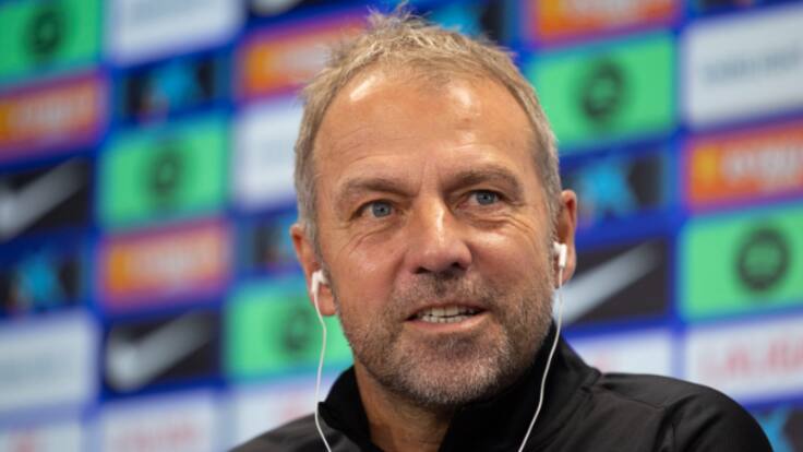 Hansi Flick: "Haurem de fer algunes rotacions, però estem preparats per guanyar a El Sadar"