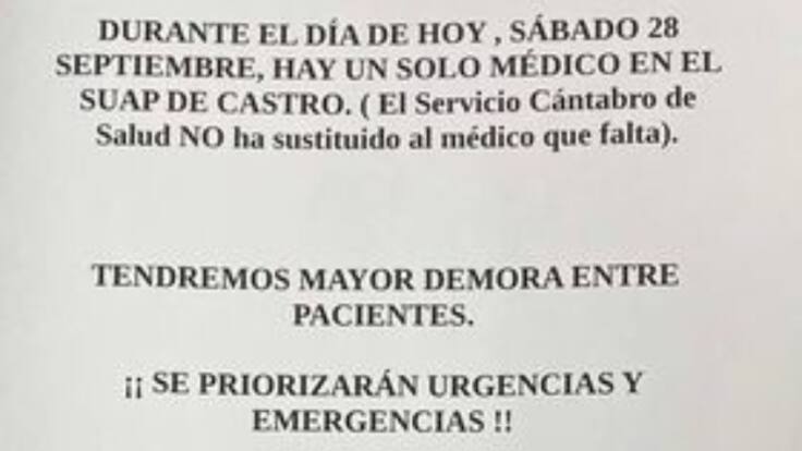 Dra. María Luisa Aizpitarte, médico en el SUAP de Castro Urdiales