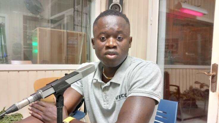 Abdul, inmigrante gambiano de 21 años