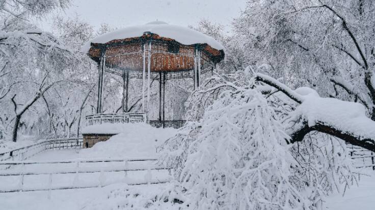 Entrevistamos al fotógrafo Alejandro García-Cantarero por su muestra sobre el temporal Filomena en Pinto