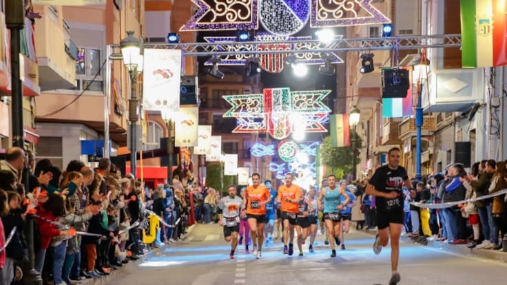 Asun Juan, Dpto. de Comunicación de Giménez Ganga, detalla el XIV Cross Nocturno Saxun - Villa de Sax