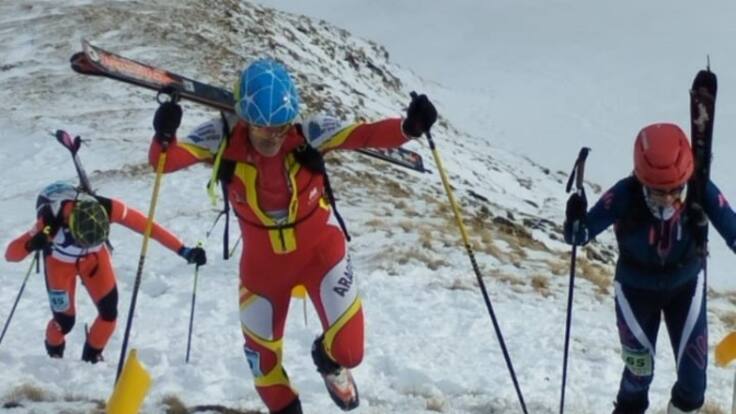 Luis Royo, plata en la Copa de España de Esquí de Montaña