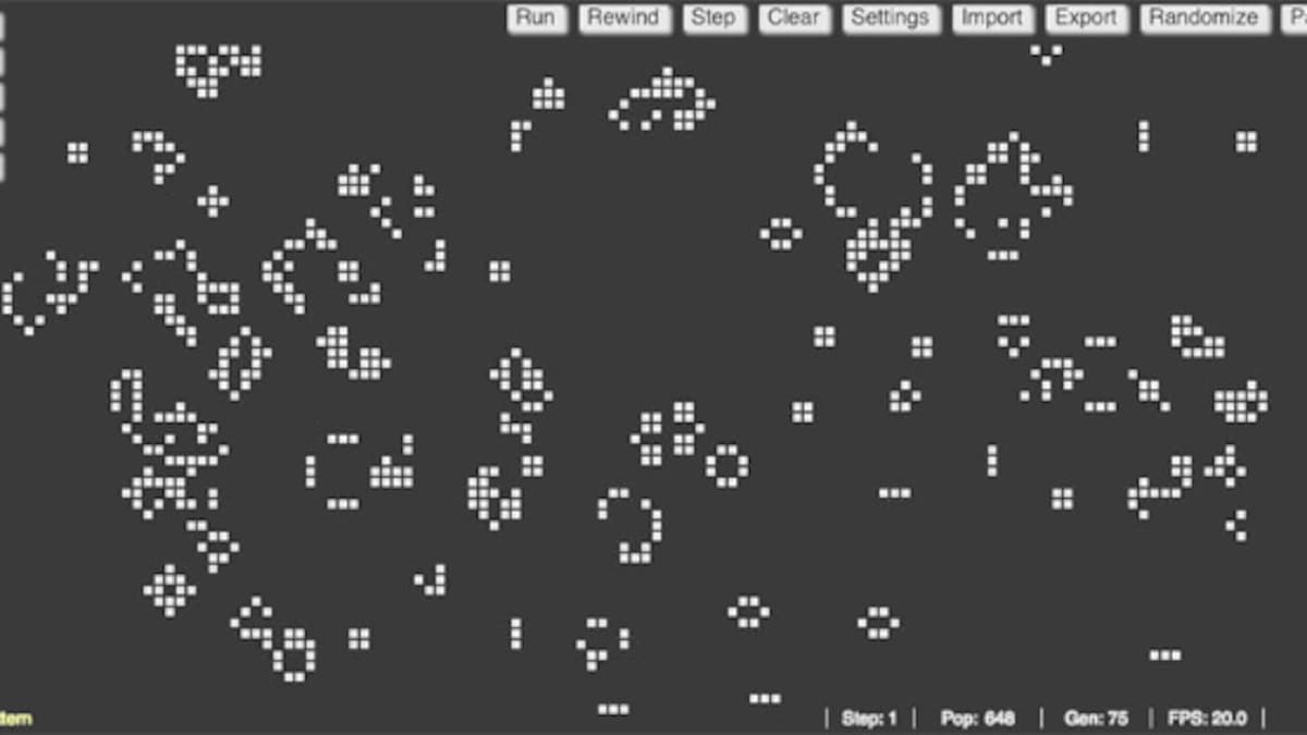 El juego de cero jugadores que nos ayuda a entender el origen de la vida