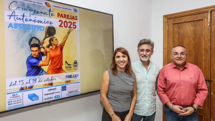 Presentación Campeonato absoluto de pádel por parejas de la Comunidad Valenciana