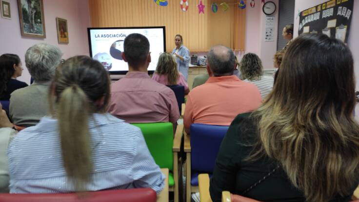 José Perié, gerente de la asociación de comerciantes de Huesca