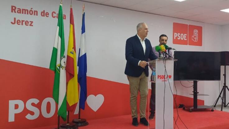 Declaraciones de Juan Carlos Ruiz Boix, secretario del PSOE en la provincia de Cádiz, sobre la crisis de los cribados del cáncer de mama