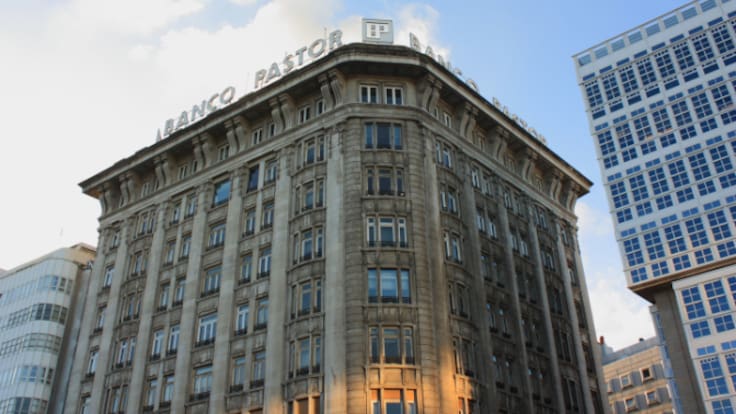 Cuaderno de dibujo: El edificio del Banco Pastor