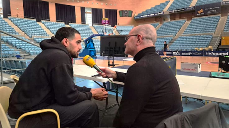 Entrevista a Yunio Barrueta, jugador del Obradoiro