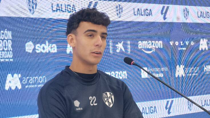 Escucha lo más destacado de las declaraciones de Ángel Pérez, jugador de la SD Huesca