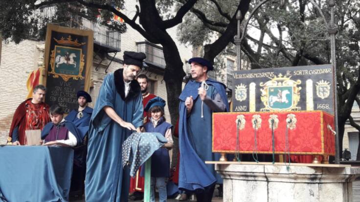 Miguel Ollés, habla sobre la representación de la Insaculación