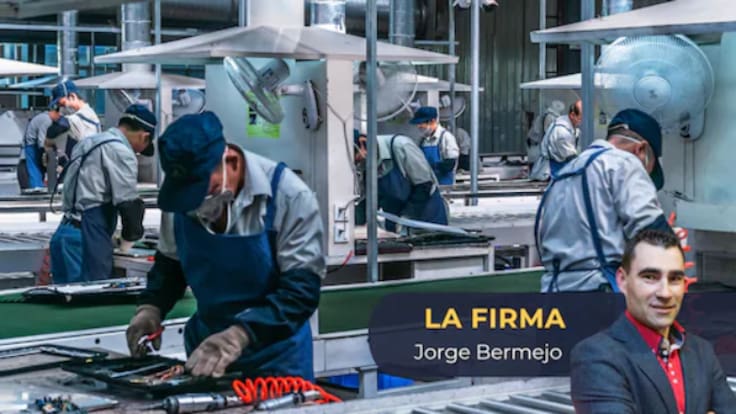 La firma de Jorge Bermejo "El valor del trabajo"