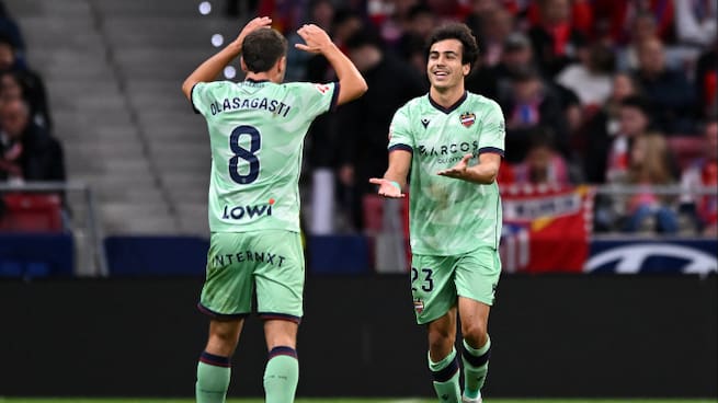 LaLiga EA Sports | Atlético de Madrid 1-1 Levante UD: gol de Manu Sánchez