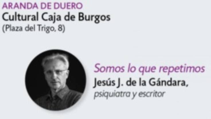 Jesús de Lagándara, psiquiatra emérito de la Sociedad Española de Psiquiatría y coordinador científico de la programación "Estilo de vida y Salud Mental" de Fundación Caja de Burgos