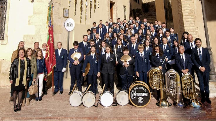 Mari Angeles Bordera, Pta Unió Musical de Biar, en Radio Villena SER